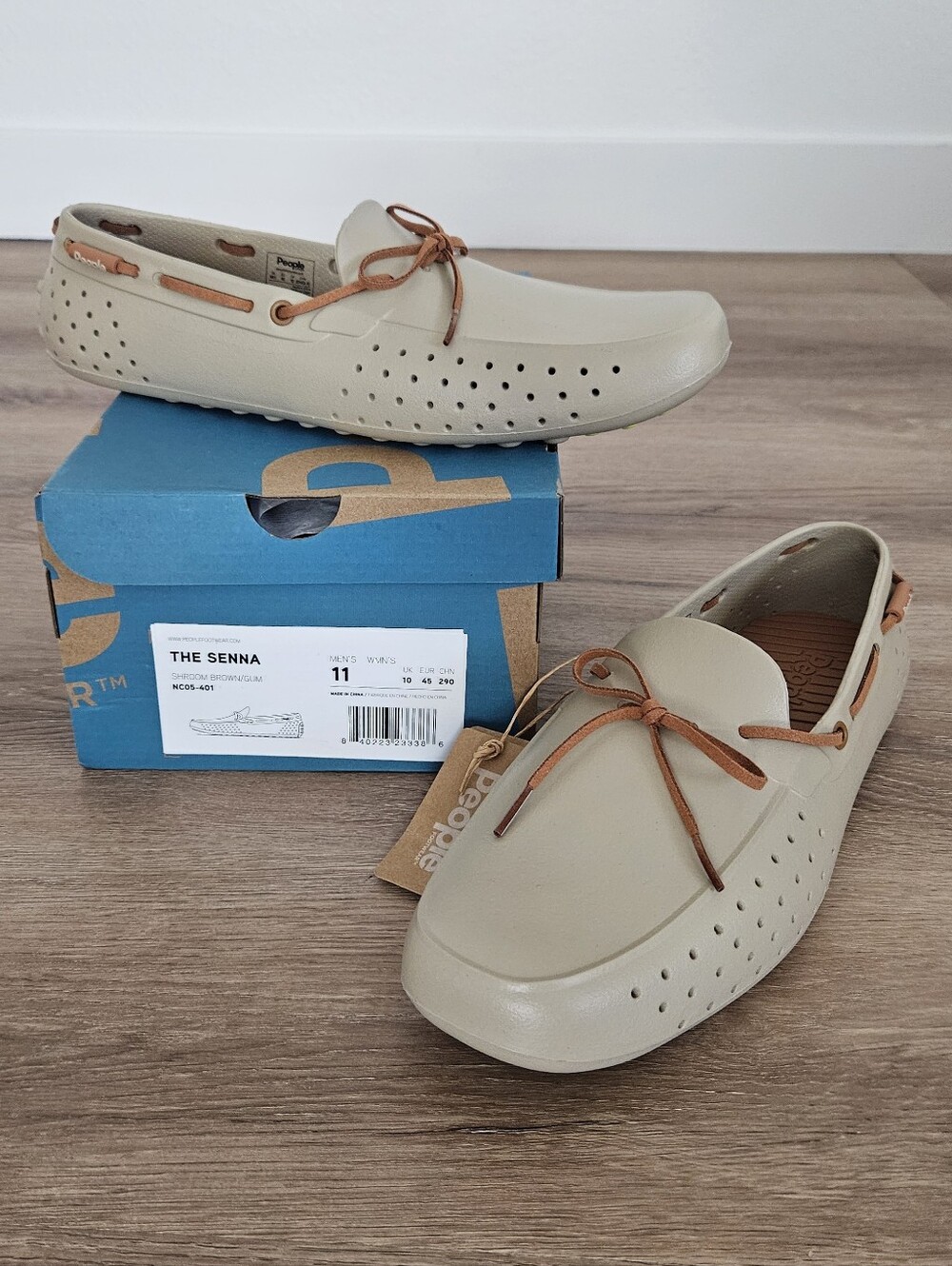 People Footwear The Senna Men’s Casual Beige Deck Loafers Size 11 - Picture 13 of 14